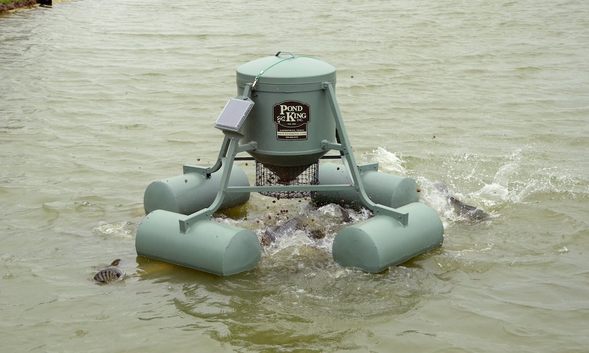 The Best Fish Feeders for Ponds and Lakes made by Pond King